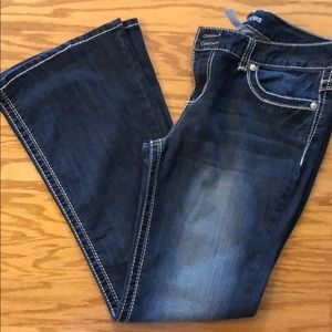 Maurices Flared Blue Jeans